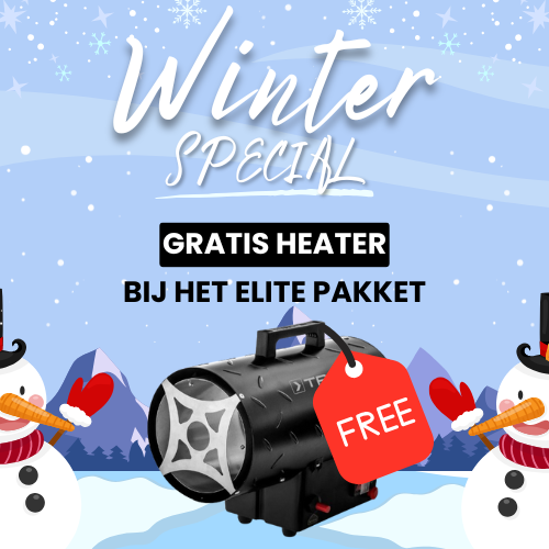 Gratis heater pop-up promo