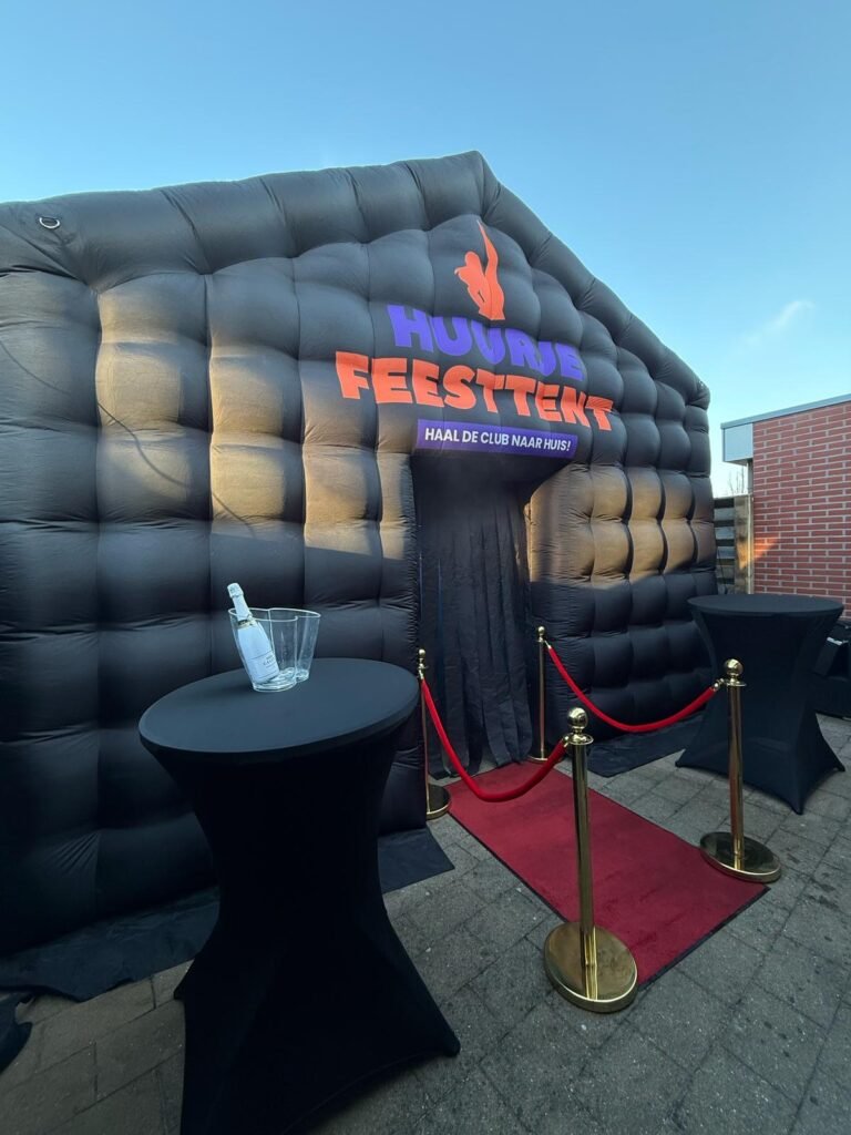 opblaasbare partytent huren