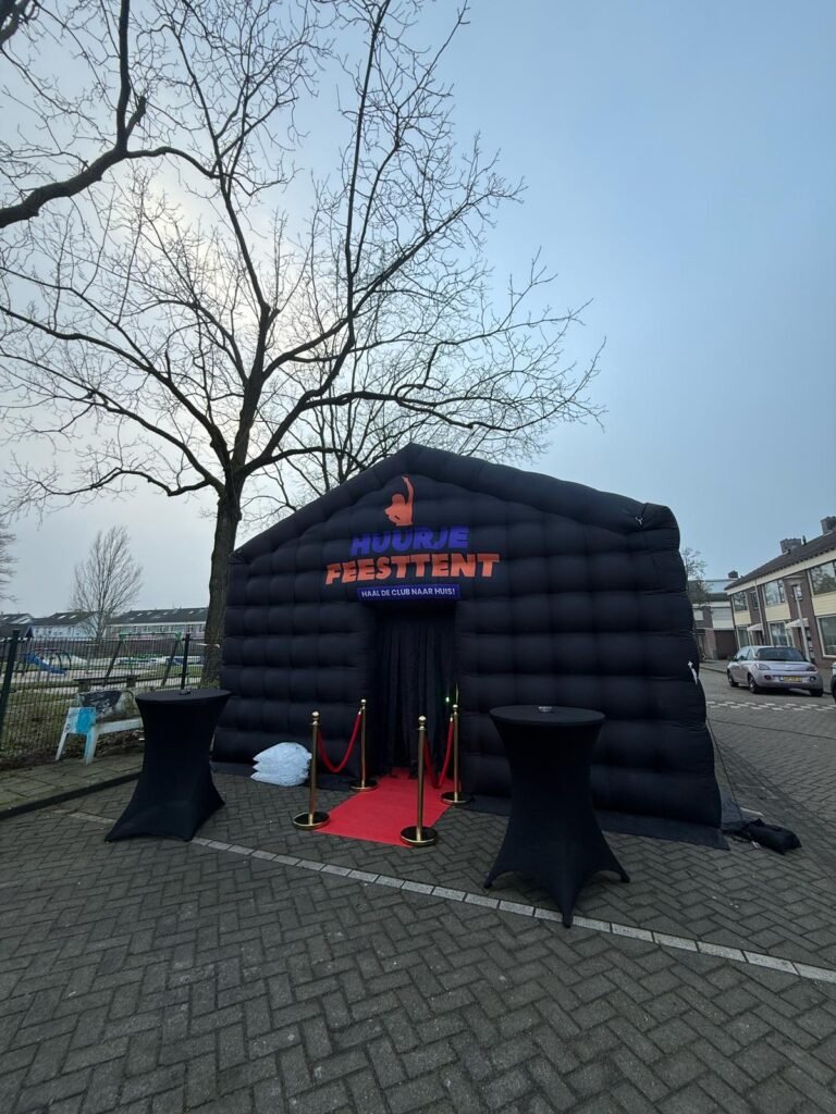 opblaasbare partytent huren